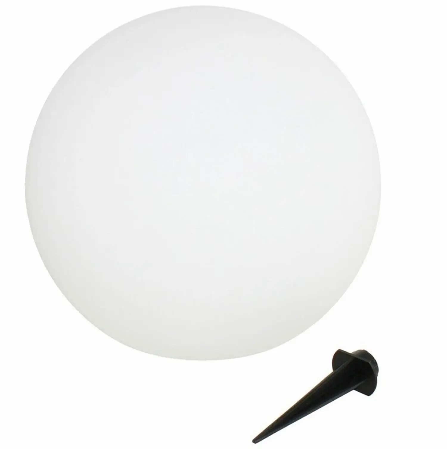 Gerimport Lámpara Solar Jardín Bola LED RGB 30cm Recargable con Mando a Distancia