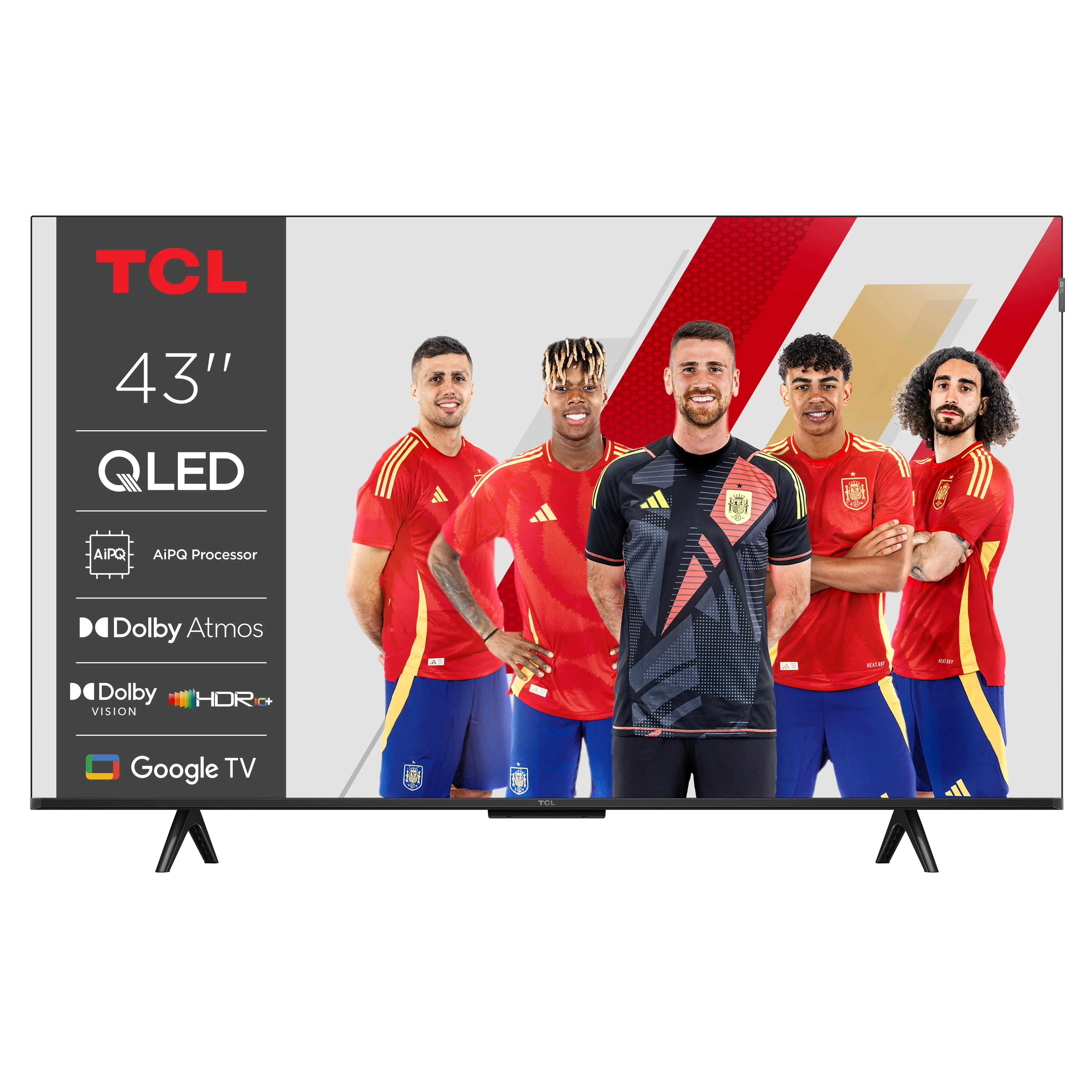Tcl tv 43" 43p7k uhd qled googletv dolby atmos