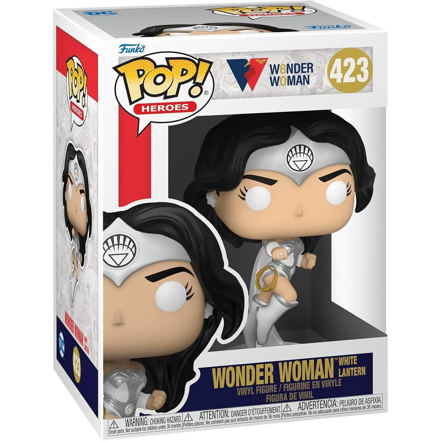 Funko Pop! Heroes Figura Coleccionable Wonder Woman, Modelo 423, Vinilo Ideal Para Regalo, Envío Inmediato.