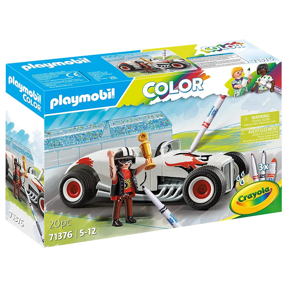 Playmobil Color  -  Coche de Carreras,  71376, Tienda con Licencia Oficial