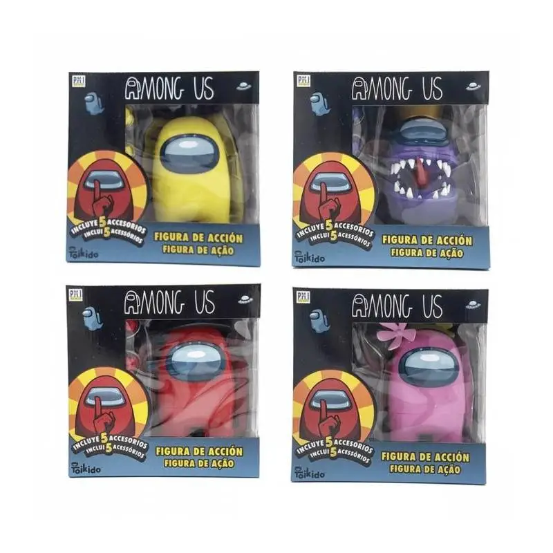 Among Us Mega Figura de Acción Pack 1 modelo 17 cm. surtidos de Bizak