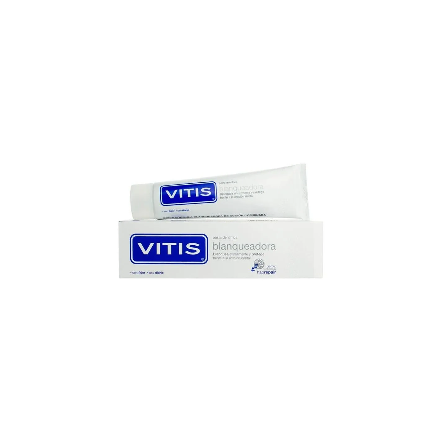 Dentaid VITIS Blanqueadora Pasta Dental 100ml - Protección Sensibilidad Dental
