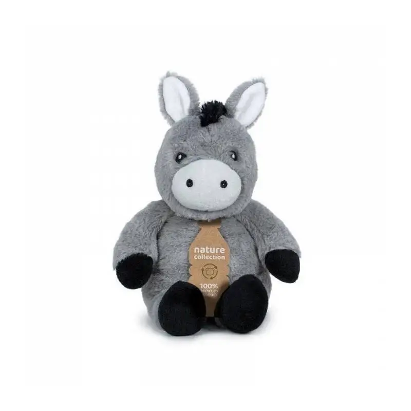 Stuffed famous SOFTIES NATURE FARM ANIMAL donkey 27 CM