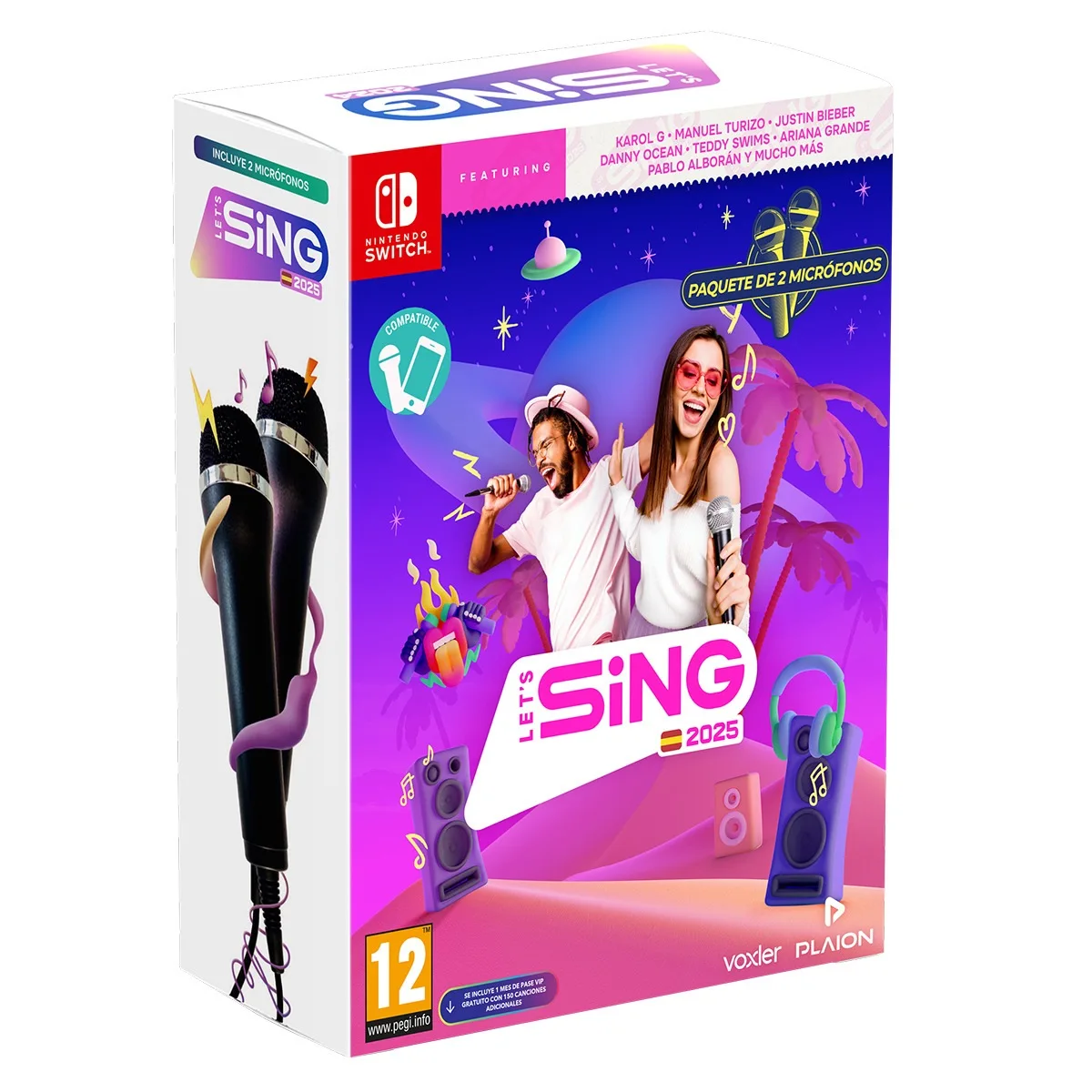 Lets Sing 2025 S.V. + 2 Micros