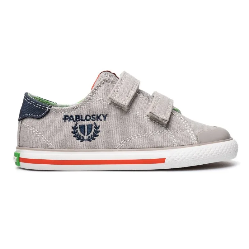 Pablosky Zapatillas De Lona Niño 984850 Lona Barefoot Piedra 37733 26V