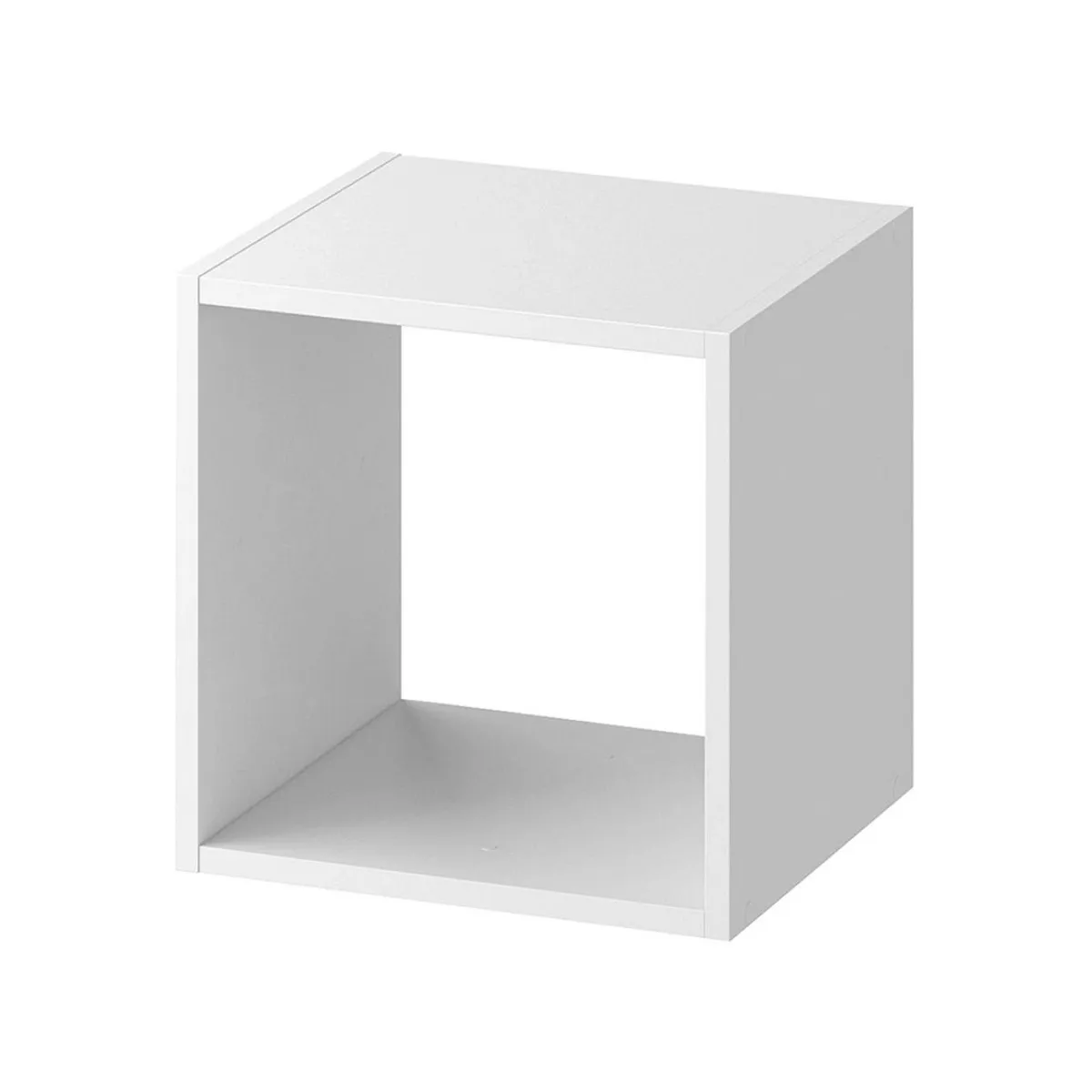 ZYLX SHOPPING – Estantería Cubo de Pared 34,4×32×34,4 cm | Blanca o Roble | Modular y Decorativa