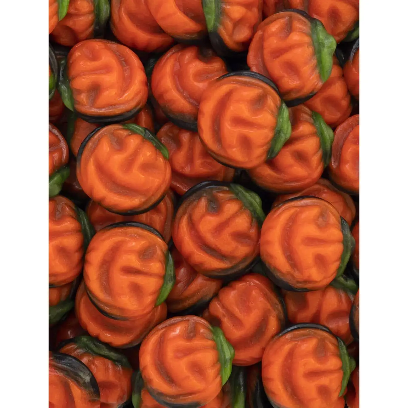 Gominolas vial pumpkins 1 Kg bag-fun goodies in the shape of a smiling halloween pumpkins to suck your fingers! -Gluten-free and fat-free