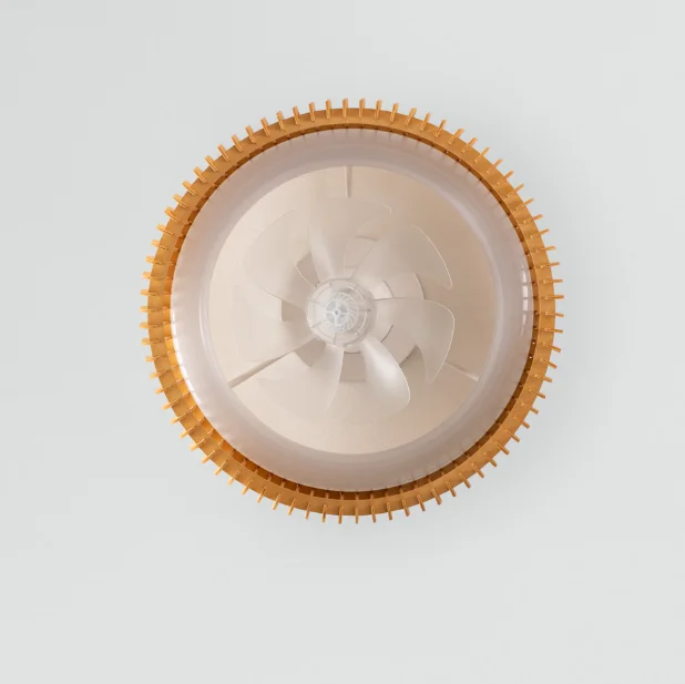 Create - ceiling fan 20w silent ø58cm addressable blades with led light, abs material, - wind craft