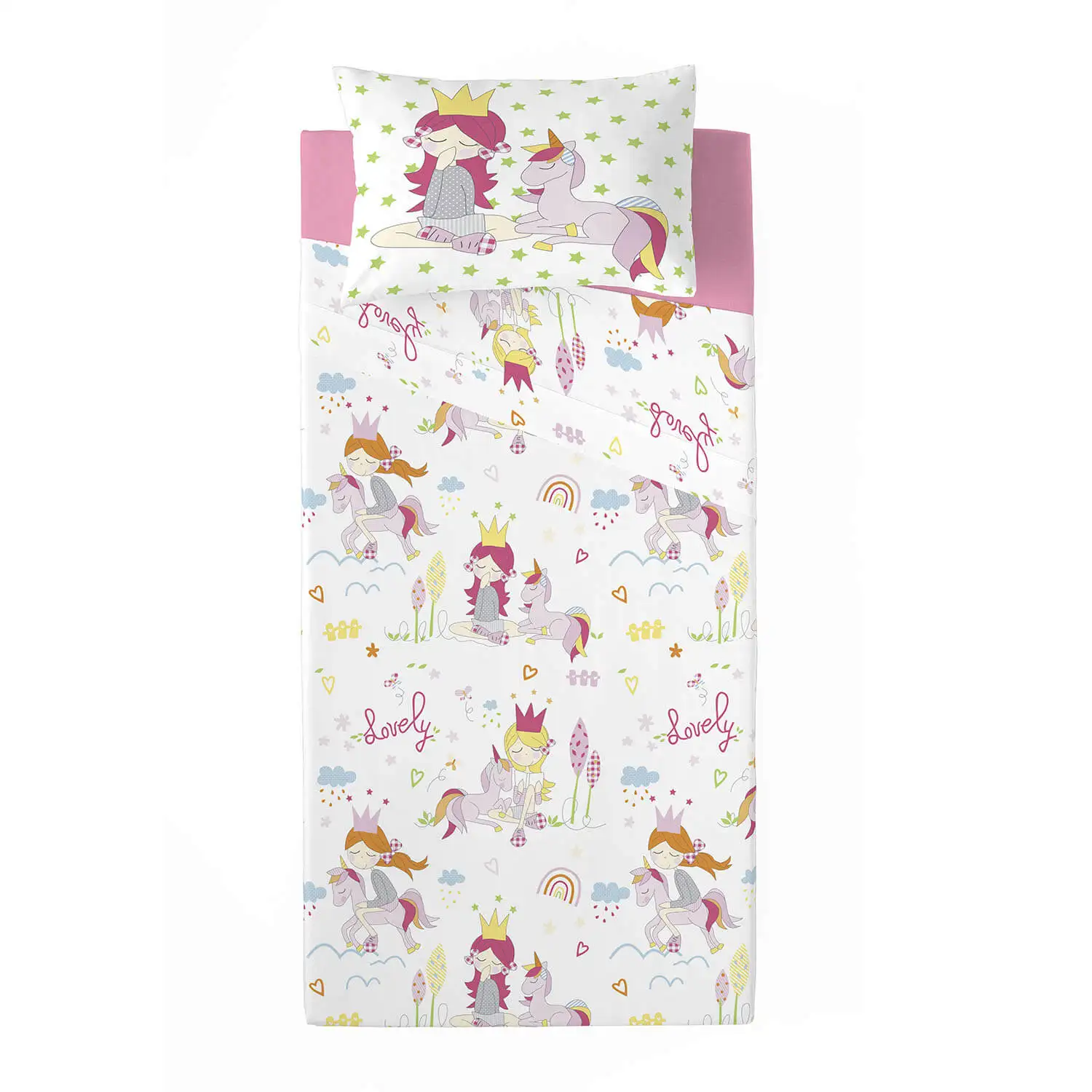 COOL KIDS - Juego de Sábanas Infantil Estampado - 100% Algodón Extrasuave - 5 Modelos Disponibles - Cama 90/105 cm - Fabricado en España