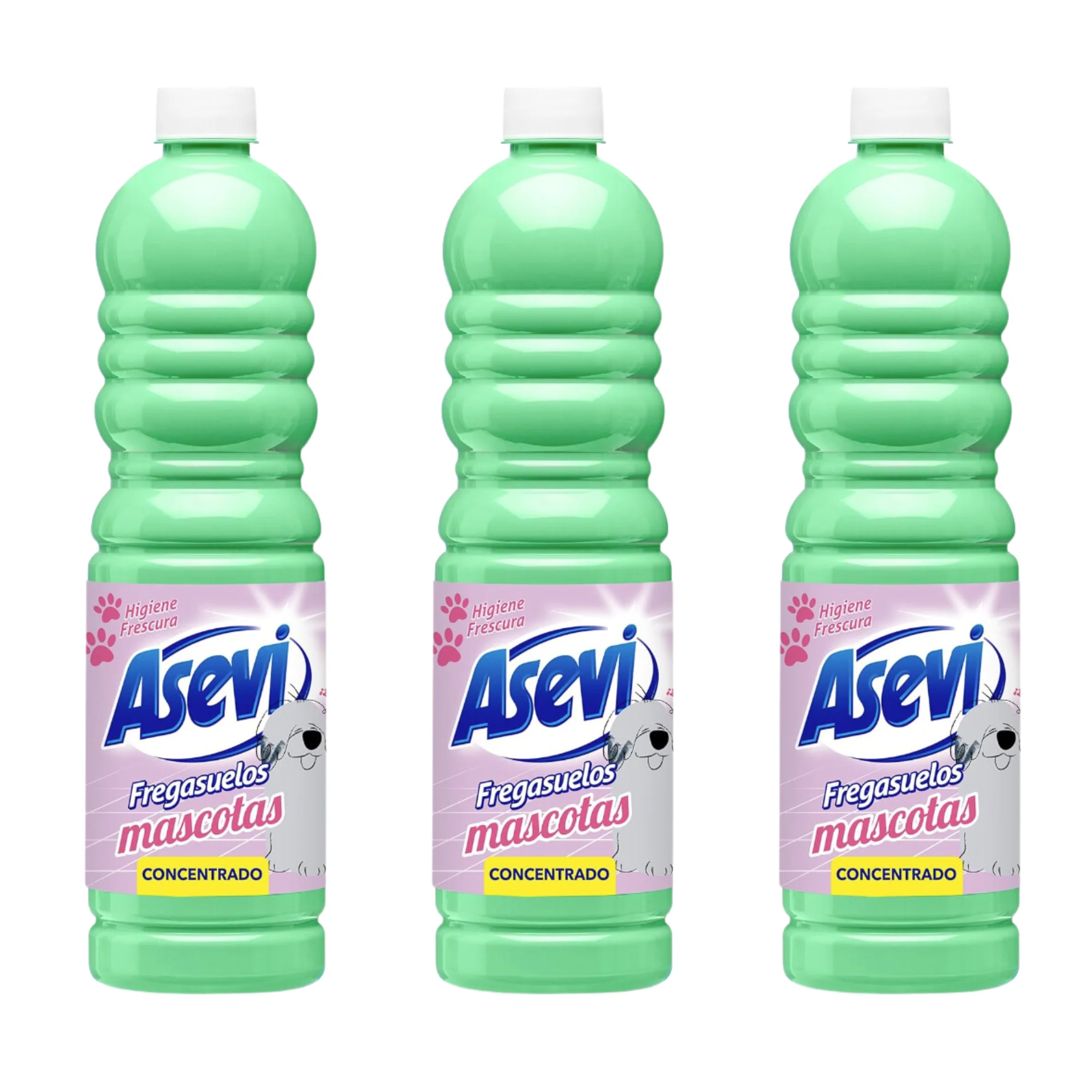 Asevi - Fregasuelos Especial Fregasuelos Mascotas - 1 litro - Concentrado, Perfumado y Anti-Olor