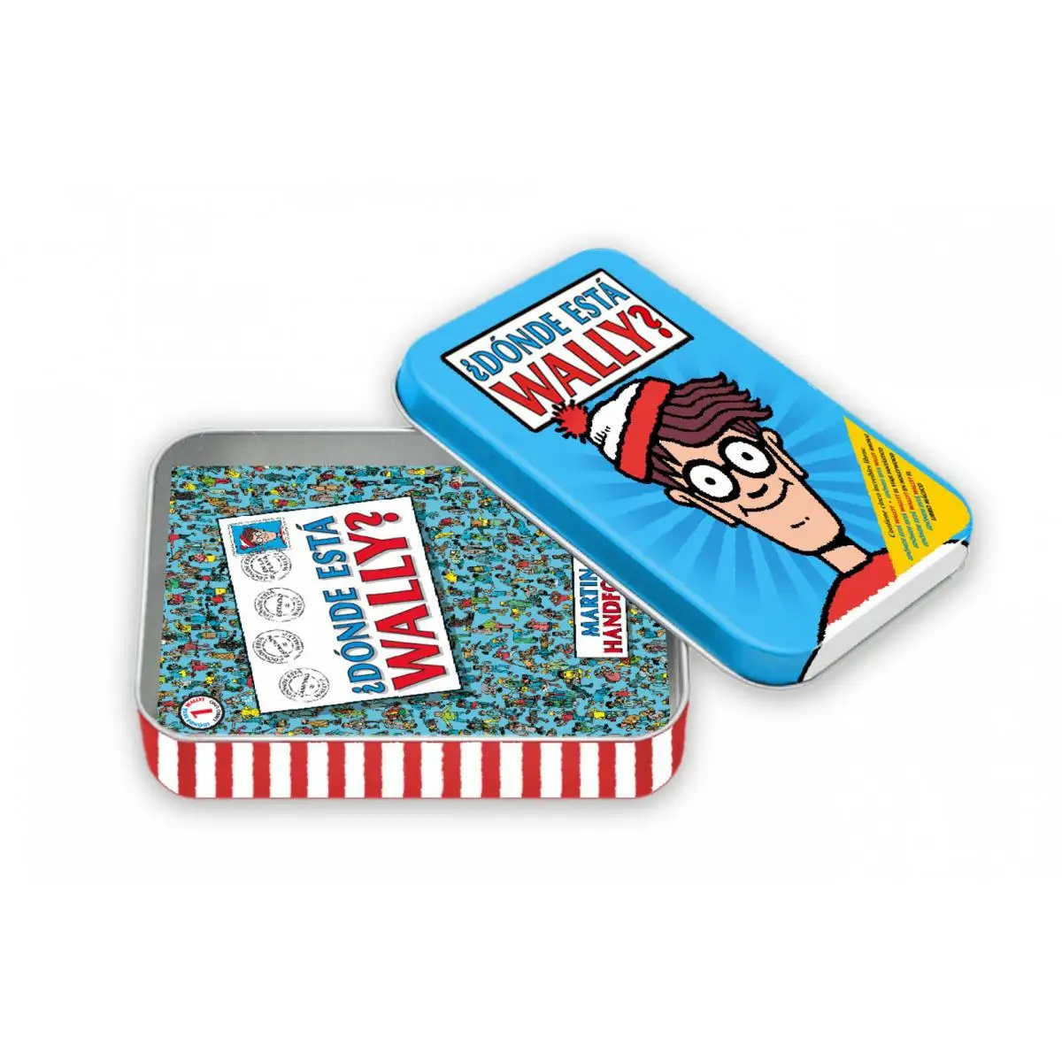 Book where is WALLY? (Metal box with five incredible books. Where is Wally? # Where is Wally now? # Where is Wally? BLOK year 2020 author HANDFORD's trip fant Editorial B, MARTIN ISBN 9788417921835