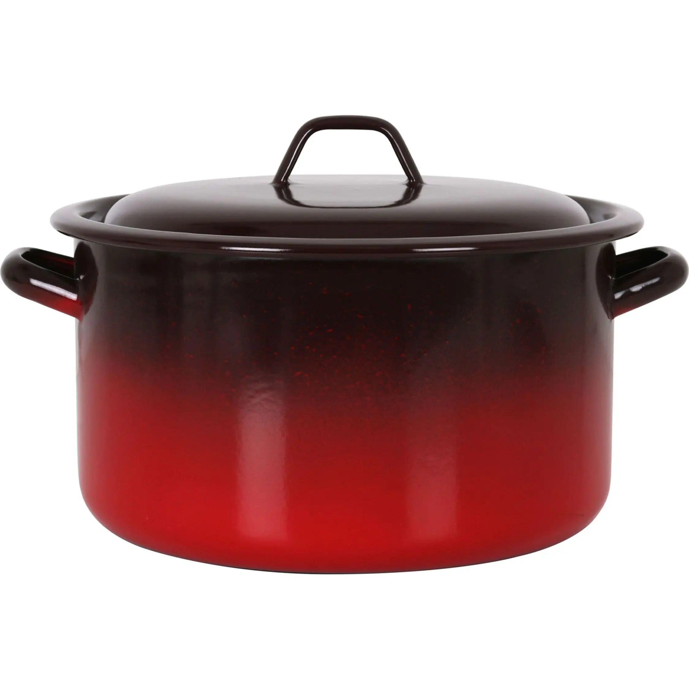 The star-straight enameled steel pot 24cm 5.7L fire Collection-durable and durable-versatile to prepare recipes-efficient cooking