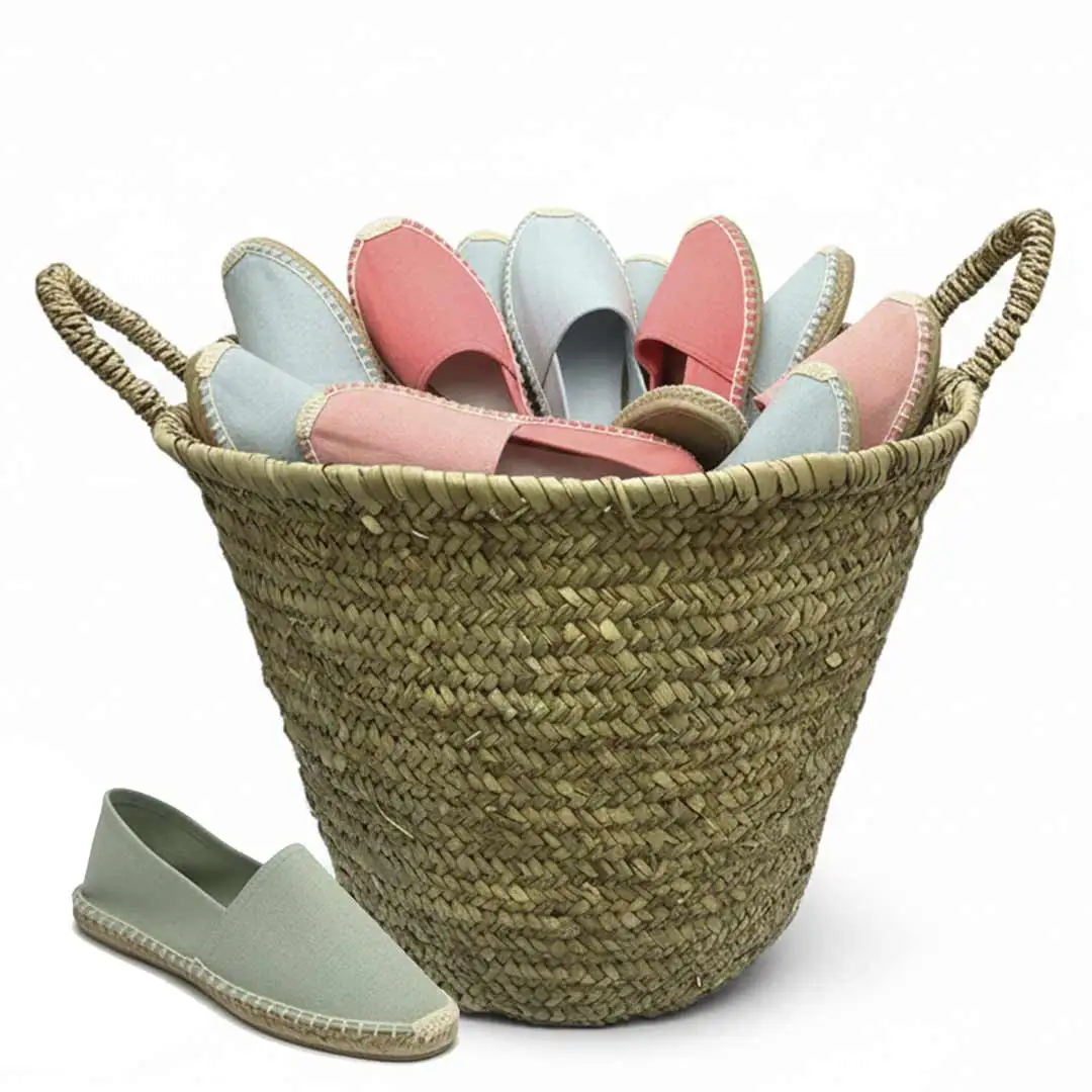 Alpargatas bodas Esparto (Pack 36/48 pares) (Regalo Capazo + Bolsas Celofán + Tarjetas + Cintas) mundiBODA Modelo 35011