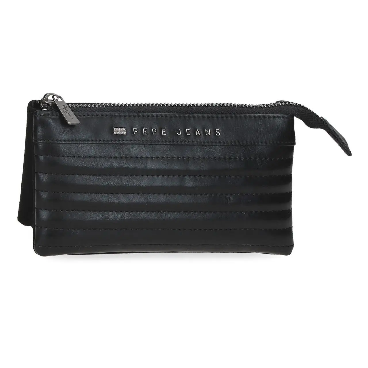 Cartera con monedero Pepe jeans Biker Negro