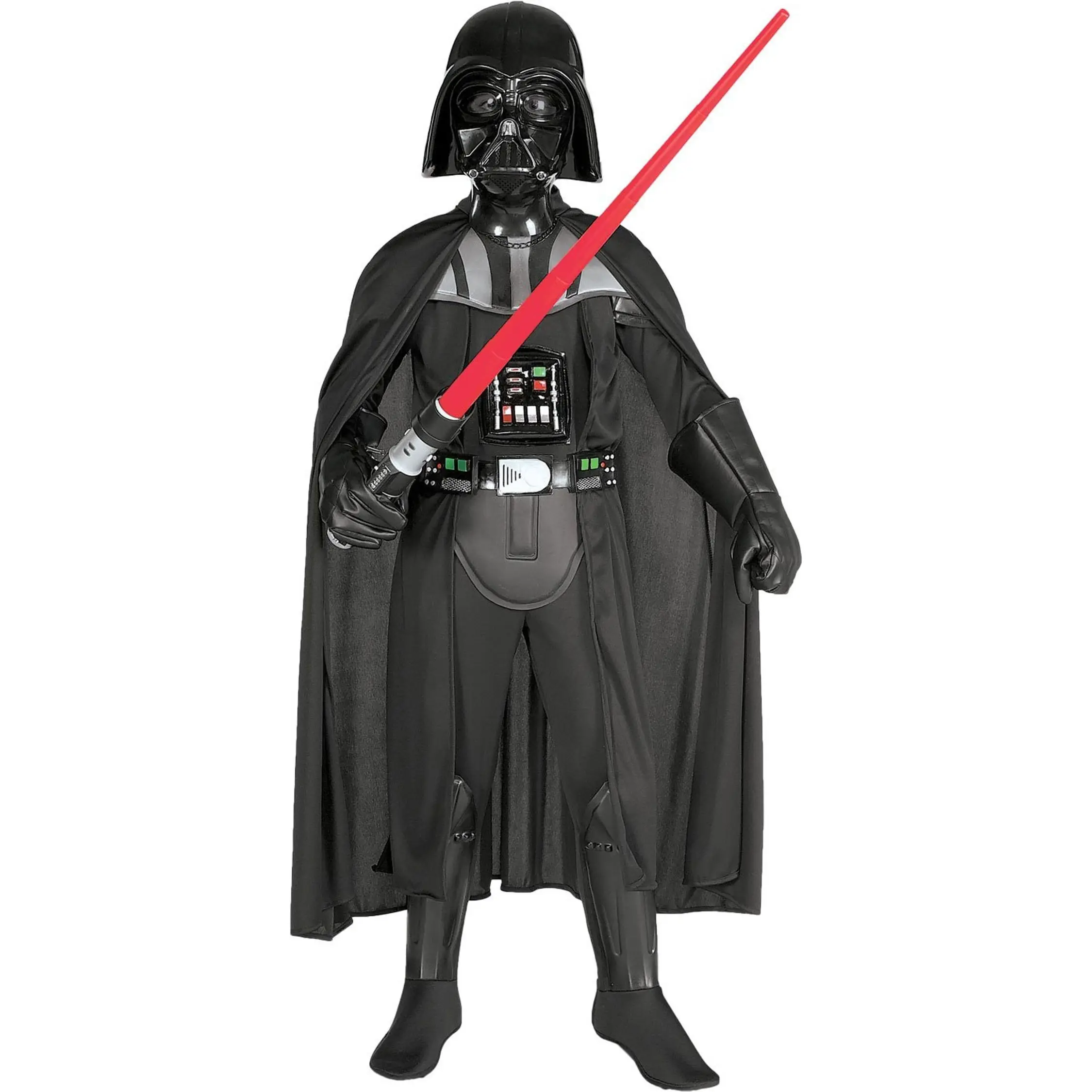 Rubies - Disfraz Darth Vader Premium Infantil - Disfraz Personajes Saga Star Wars Licencia Oficial - Disfraz De Personajes Icónicos Diseño Auténtico Star Wars - Disfraz Darth Vader Premium - Perfecto