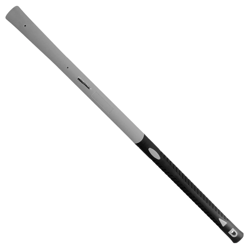 WOLFPACK LÍNEA PROFESIONAL - Mango de Fibra de Vidrio Para Mazas Con Agujero 53x33 mm. 90 centímetros. Longitud. Óvalo Cónico