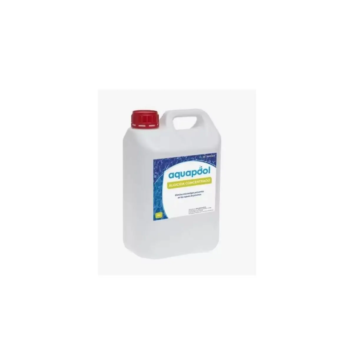 AQUAPOOL  INDUSTRIAL Algicida Concentrado 5Lt - Eliminación de Algas en Piscinas dpool