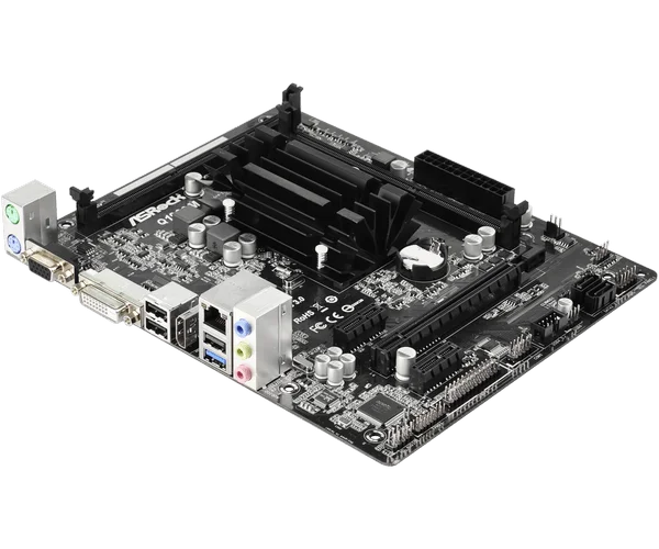 Asrock Q1900M Micro ATX motherboard + Intel processor®Quad-Core J1900 (2 GHz)