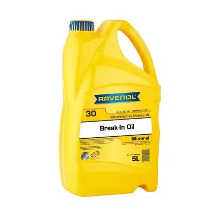 RAVENOL Break-In Oil SAE 30 - 5 L  Aceite de primer arranque y rodaje