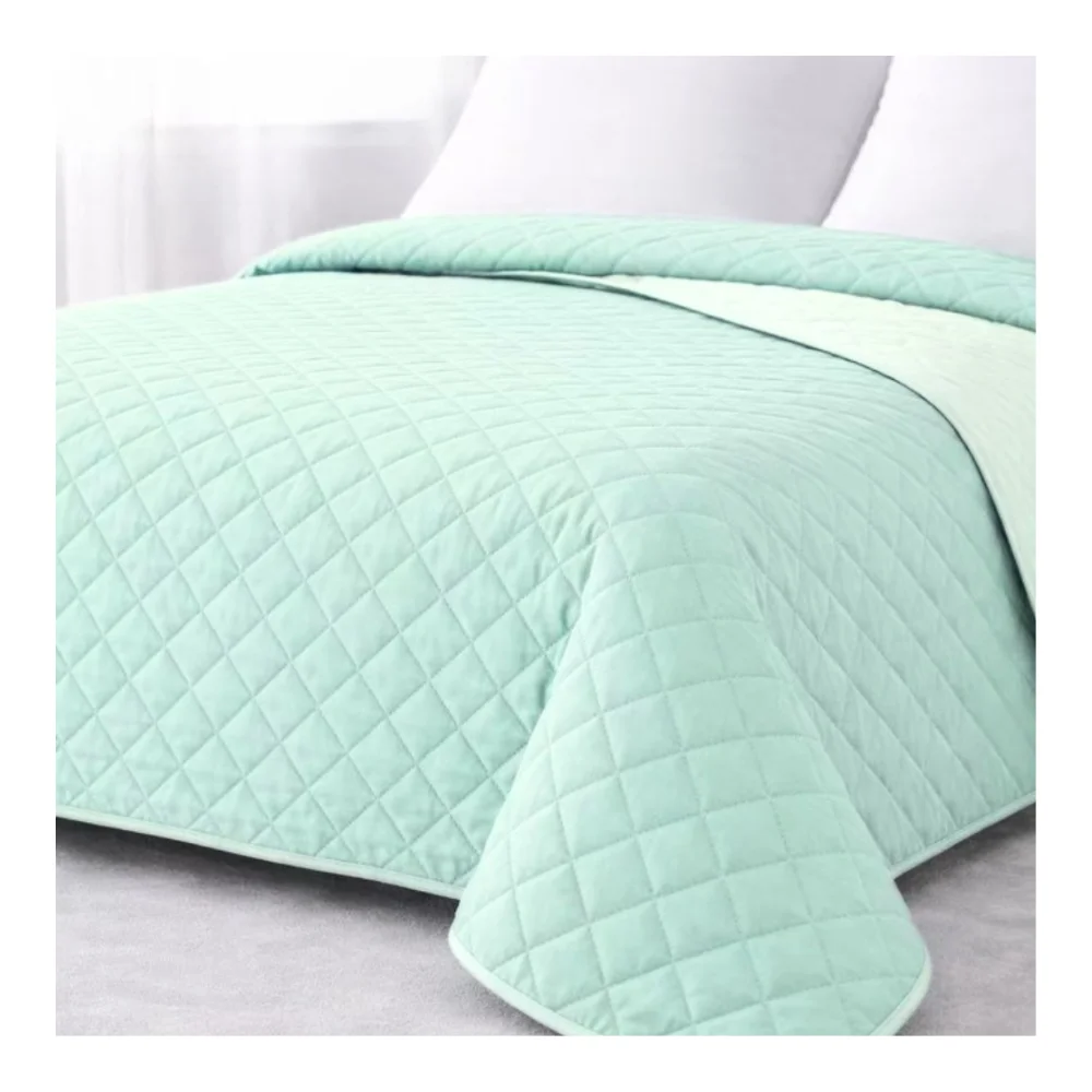 Colcha Bouti/ Cubrecama de Verano Estampada. Colcha Fina para Entretiempo/Cuatro Estaciones Decorativo-Funcional Sin Fundas de Almohadas.
