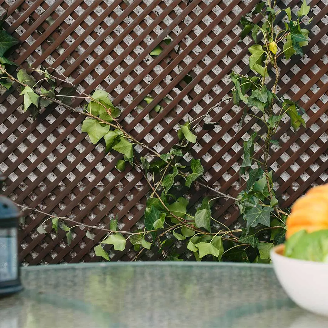 Nortene | Celosia Pvc 18 Mm Marron | Decoración Para Terraza Y Jardín | Ideal Para Ambientes Elegantes | Diseño Decorativo