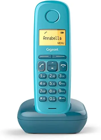 WIRELESS TELEPHONE GIGASET A170-ASH AND ELEGANT COLORS