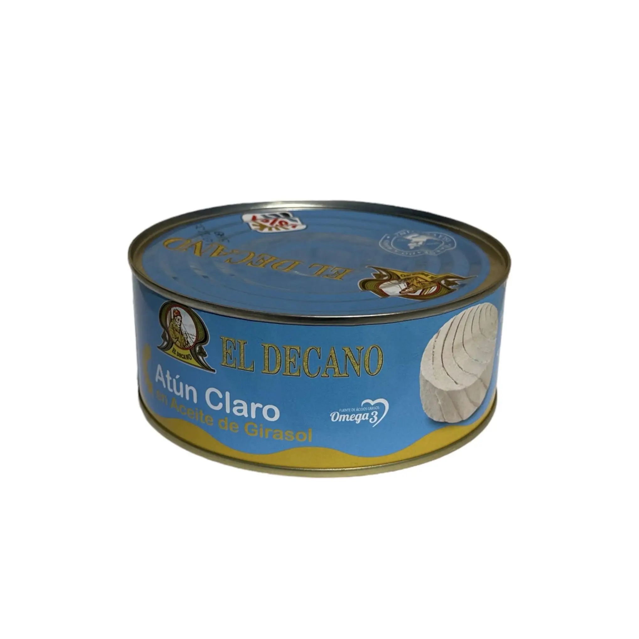 Atún Claro en Aceite de Girasol El Decano 618 gr