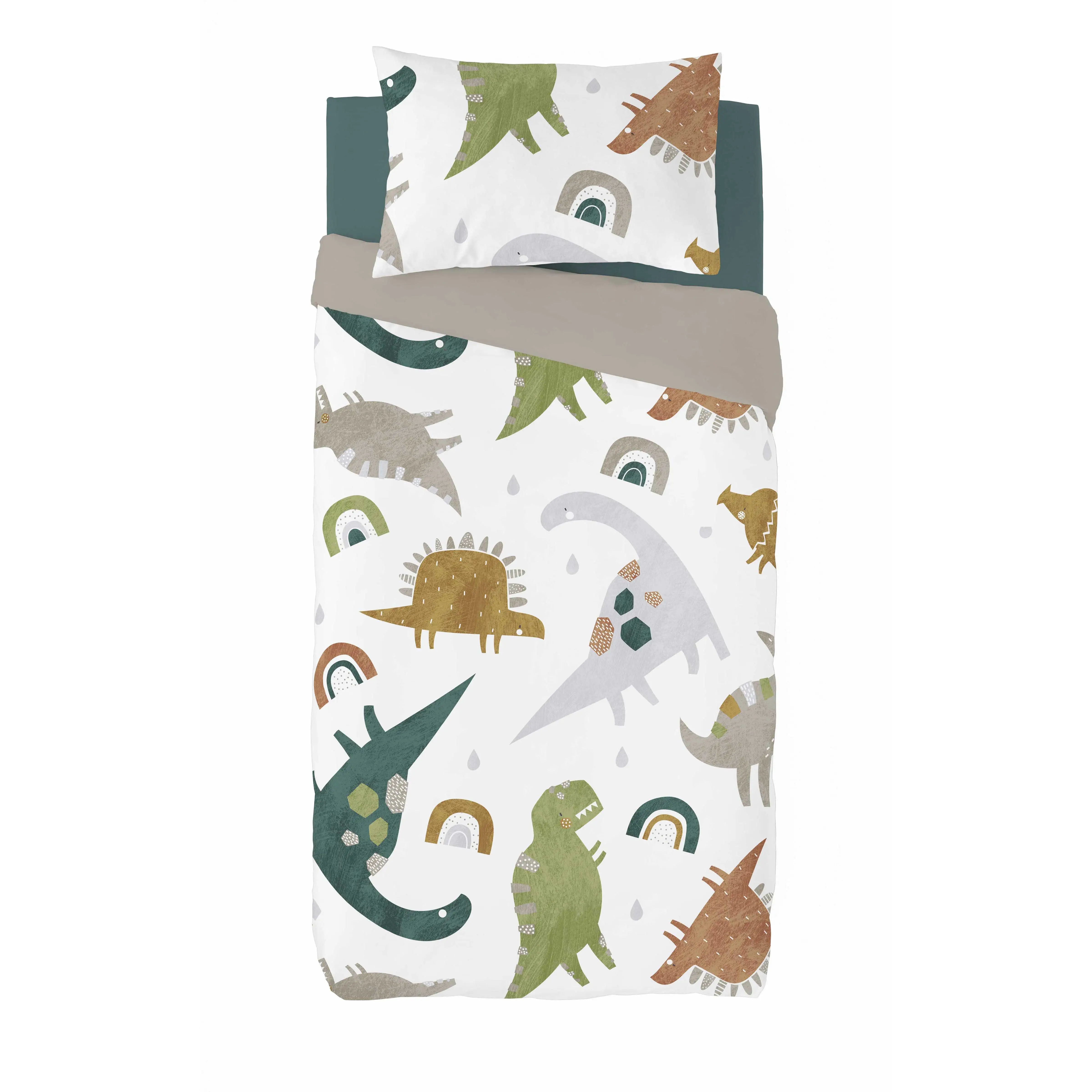 Naturales Funda Nordica Infantil 100% Algodón Saurio Naturals Fabricado En España