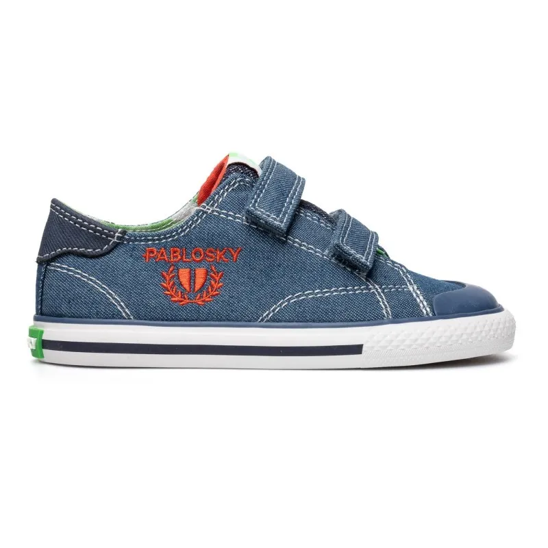 Pablosky Zapatillas De Lona Niño 984810 Lona Barefoot Denm Jeans 37732 26V