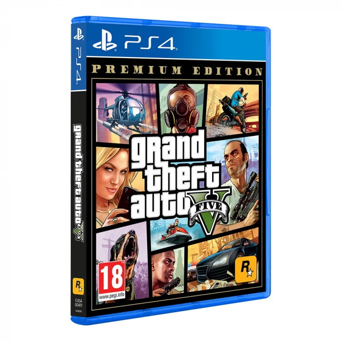 Grand Theft Auto V (Premium Edition) PS4 - GTA V- PlayStation