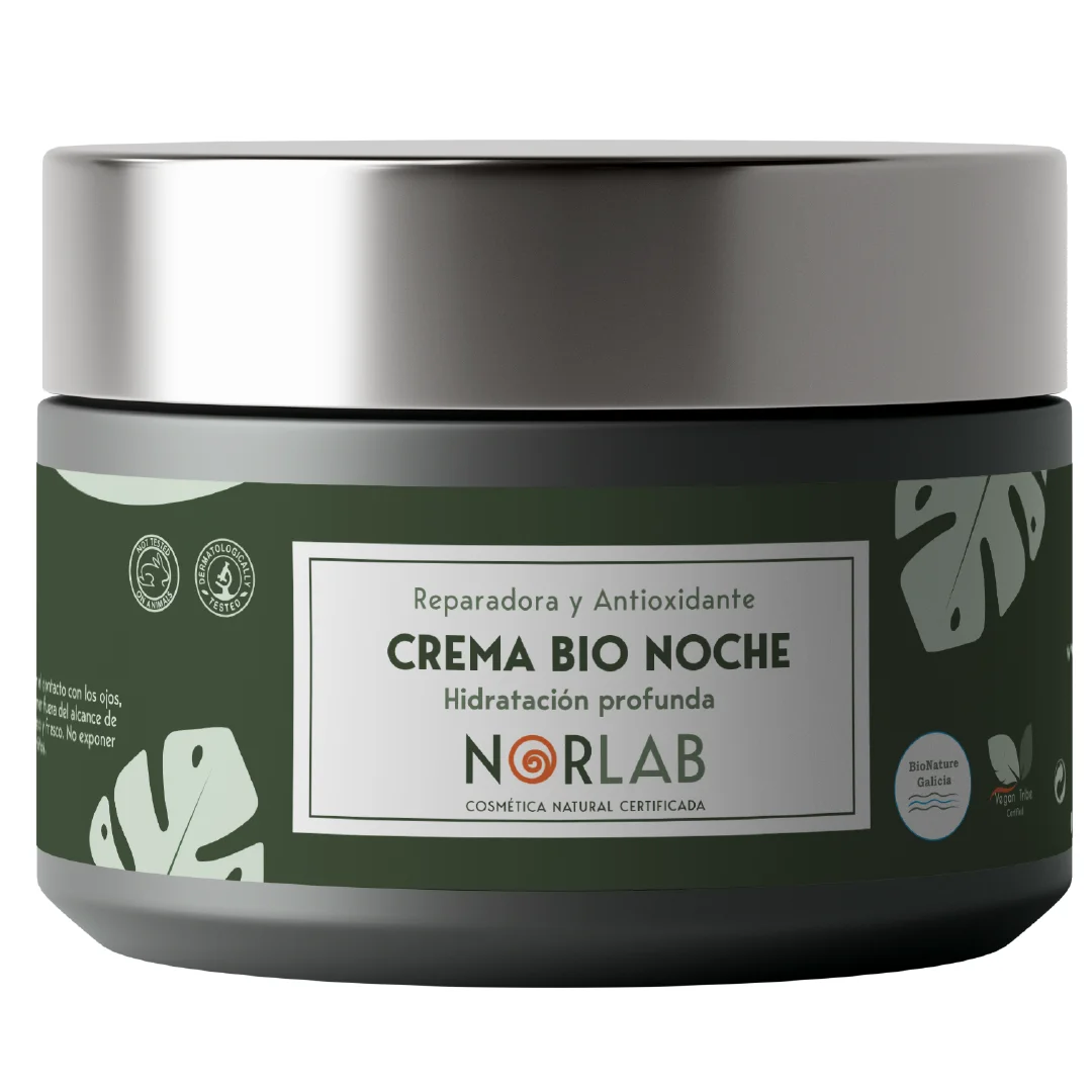 Crema Facial Natural BIO Noche 50 Ml – Noresenza – 100% natural – sinergia 11 principios activos
