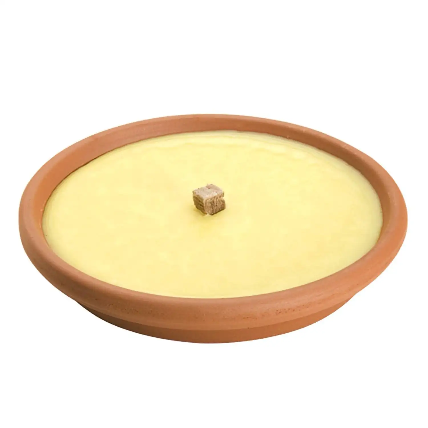 SANCO STORE - PAPILLON Vela Antimosquitos Citronela Recipiente Terracota 16 cm. / 170 Gramos