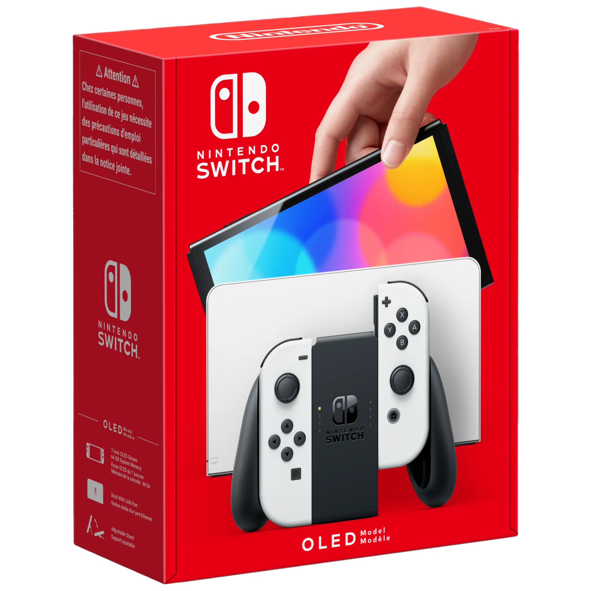 CONSOLA NINTENDO SWITCH OLED BLANCA O NEON CON JUEGO FÍSICO EVERYBODY 1 2 SWITCH! VERSIÓN ESPAÑOLA GARANTÍA EUROPEA