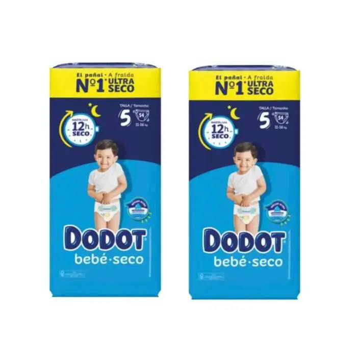 Pañales Dodot Etapa 5 Talla 5 13-18 kg 54 Unidades - Diapers Desechables para Bebé