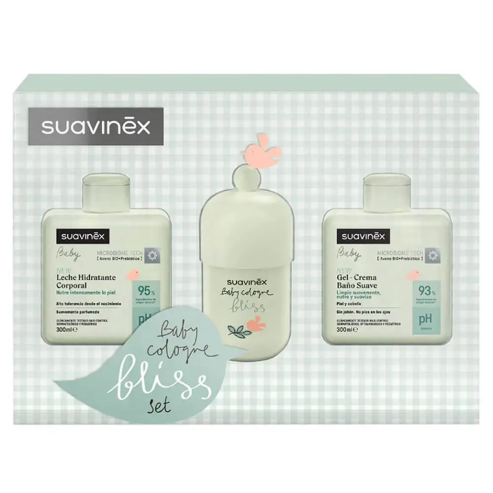 Suavinex Crema/Blanco Baby Cologne Bliss Set - Imagen 4