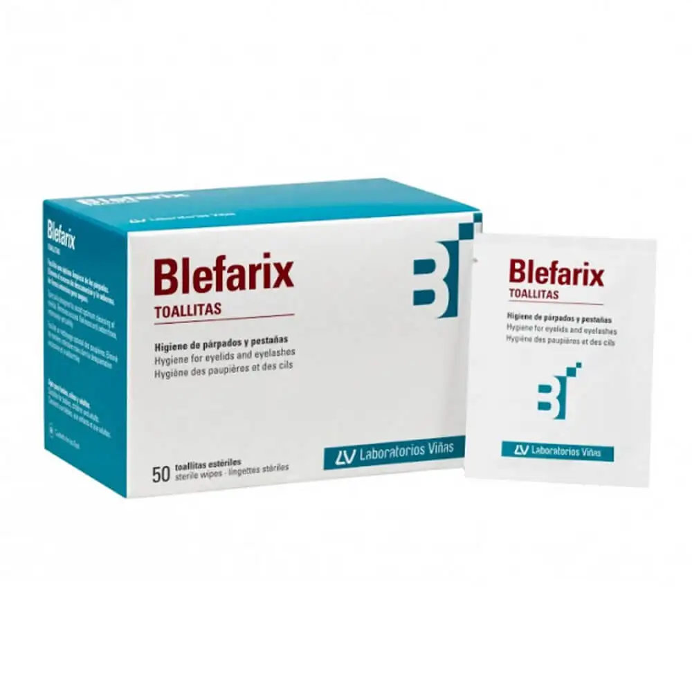 Toallitas para Párpados Blefarix – Elimina Descamación y Previene Blefaritis