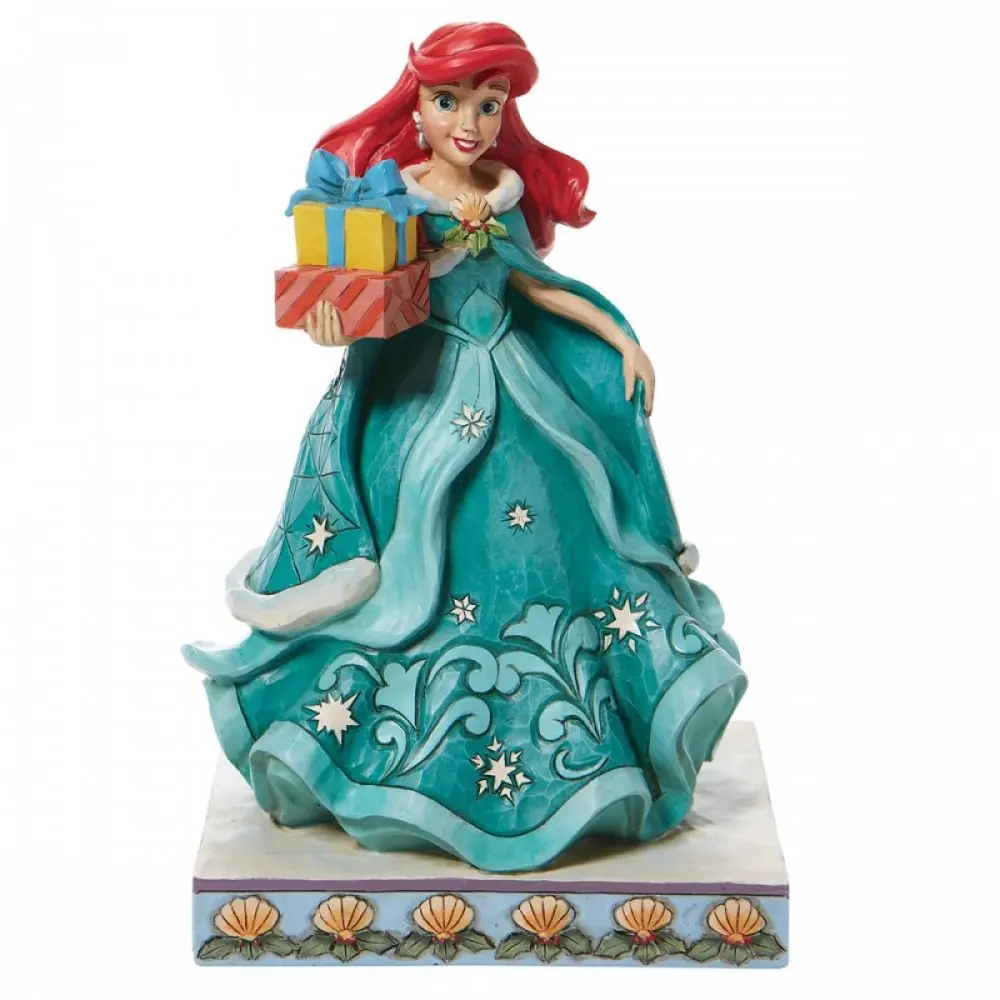 Enesco figure Traditions Disney Ariel christmas collectible resin 18cm