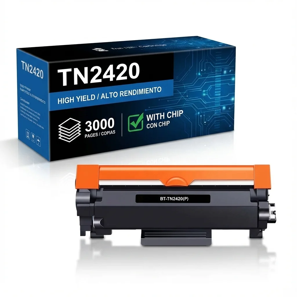 toner compatible con brother tn-2420 tn-2410 para modelos dcp-l2510d l2530dw l2550dn hl-l2310d l2350dw mfc-l2710dn l2730dw