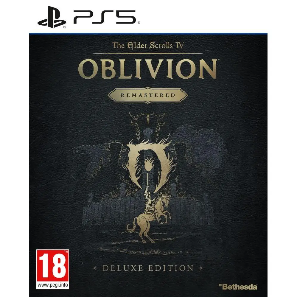 The Elder Scrolls IV Oblivion Remastered Deluxe Edition (Importacion UK) - PS5 - Nuevo Precintado