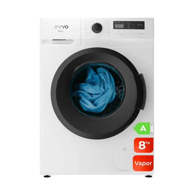 LAVADORA EVVO TERRA 8 KG