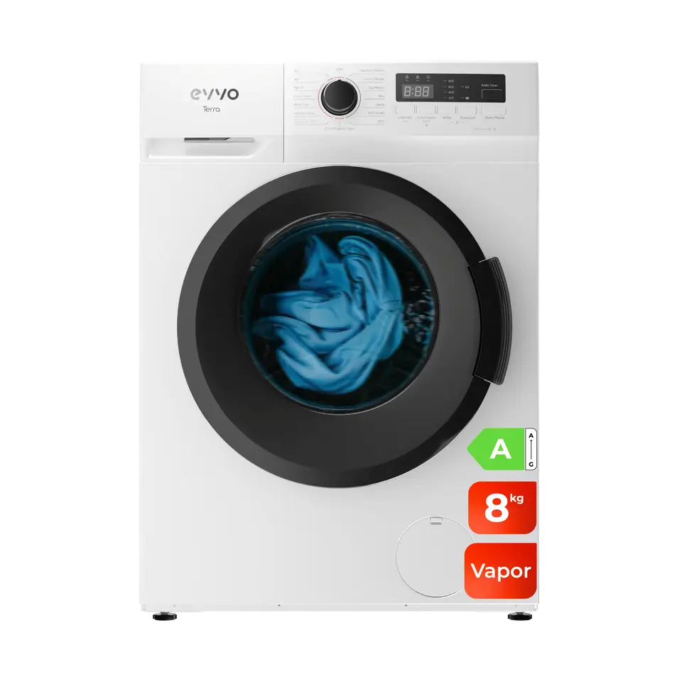 LAVADORA EVVO TERRA 8 KG