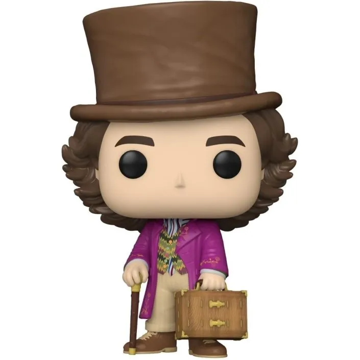 Figura Funko Pop! Películas Wonka Willy Wonka Modelo 1476 68087 - Original - Figuras Miniaturas Coleccionables Para Exhibición - Idea De Regalo - Mercancía Oficial - Juguetes Para Niños Y Adultos - Fan