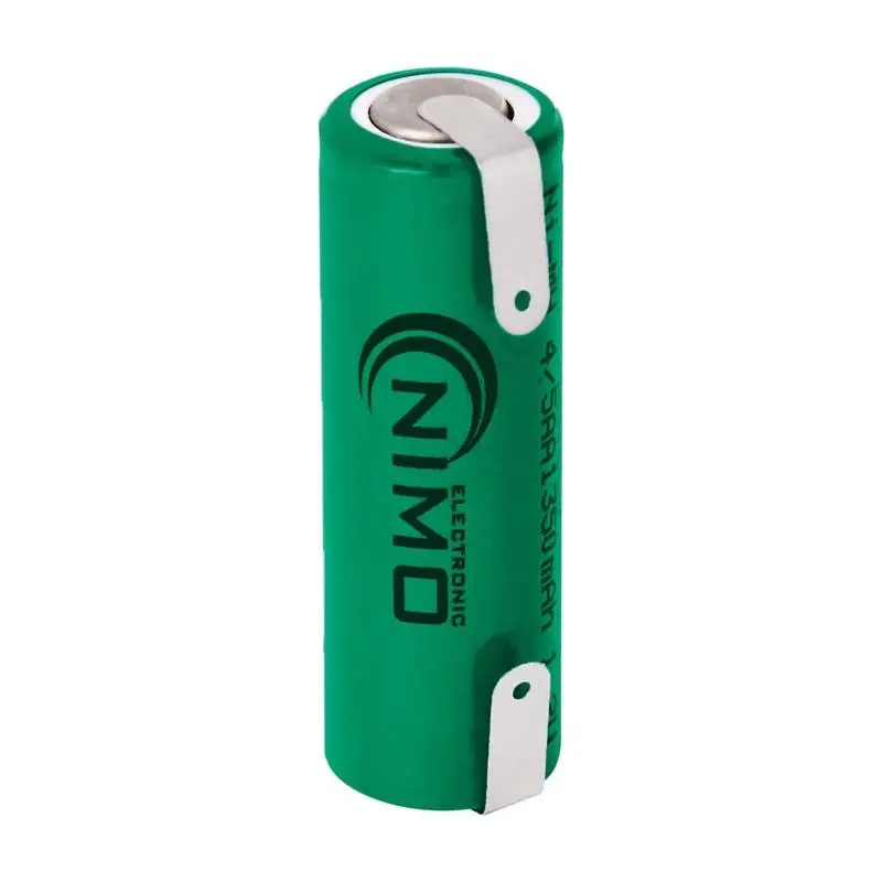 Nimo Batería Recargable 4/5AA 1.2V 1350ma Nimh con Terminales Industrial Alta Capacidad