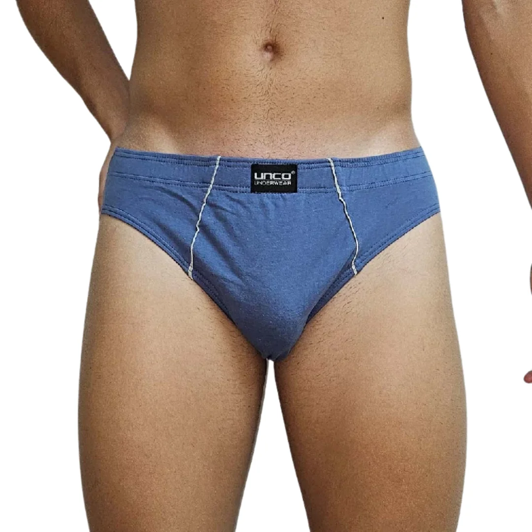 UNCO Slip men's underpants (3 pieces Pack) | Breathable and soft cotton men's underwear, modern design with comfortable fit, Ideal for daily wear, Casual style and maximum comfort all day