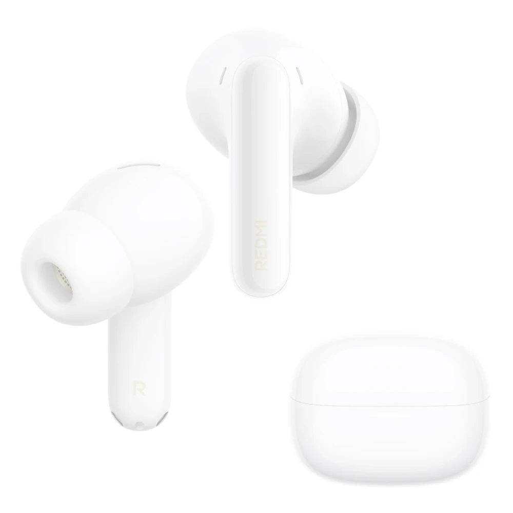 Audífonos Xiaomi Redmi Buds 8 Pro TWS, 3 Micrófonos, Cancelación Activa de Ruido AI de 55 dB, Bluetooth 5.4, 35 Horas de Batería, Audífonos Intrauditivos Mi 3