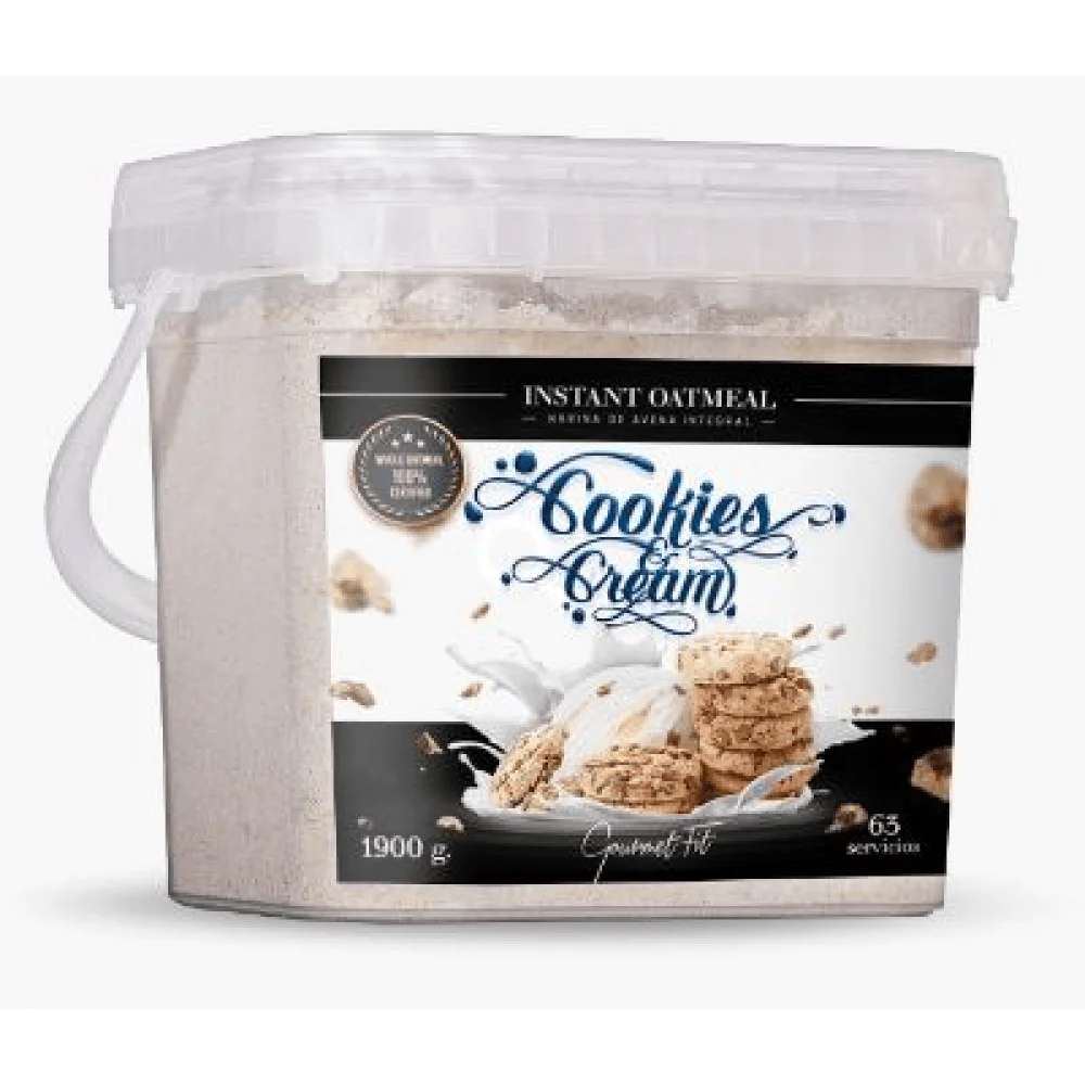 Perfect Nutrition Instant Oatmeal 1,9 Kg - Avena Integral con Proteínas de Liberación Sostenida y Fibra para Tortitas y Postres Nutritivos