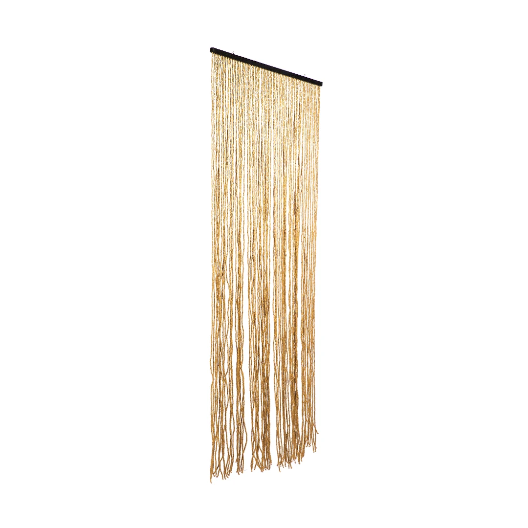 CORTINA PUERTA SHANGHAI MARFIL 72 LINEAS 90X200 CM NORTENE