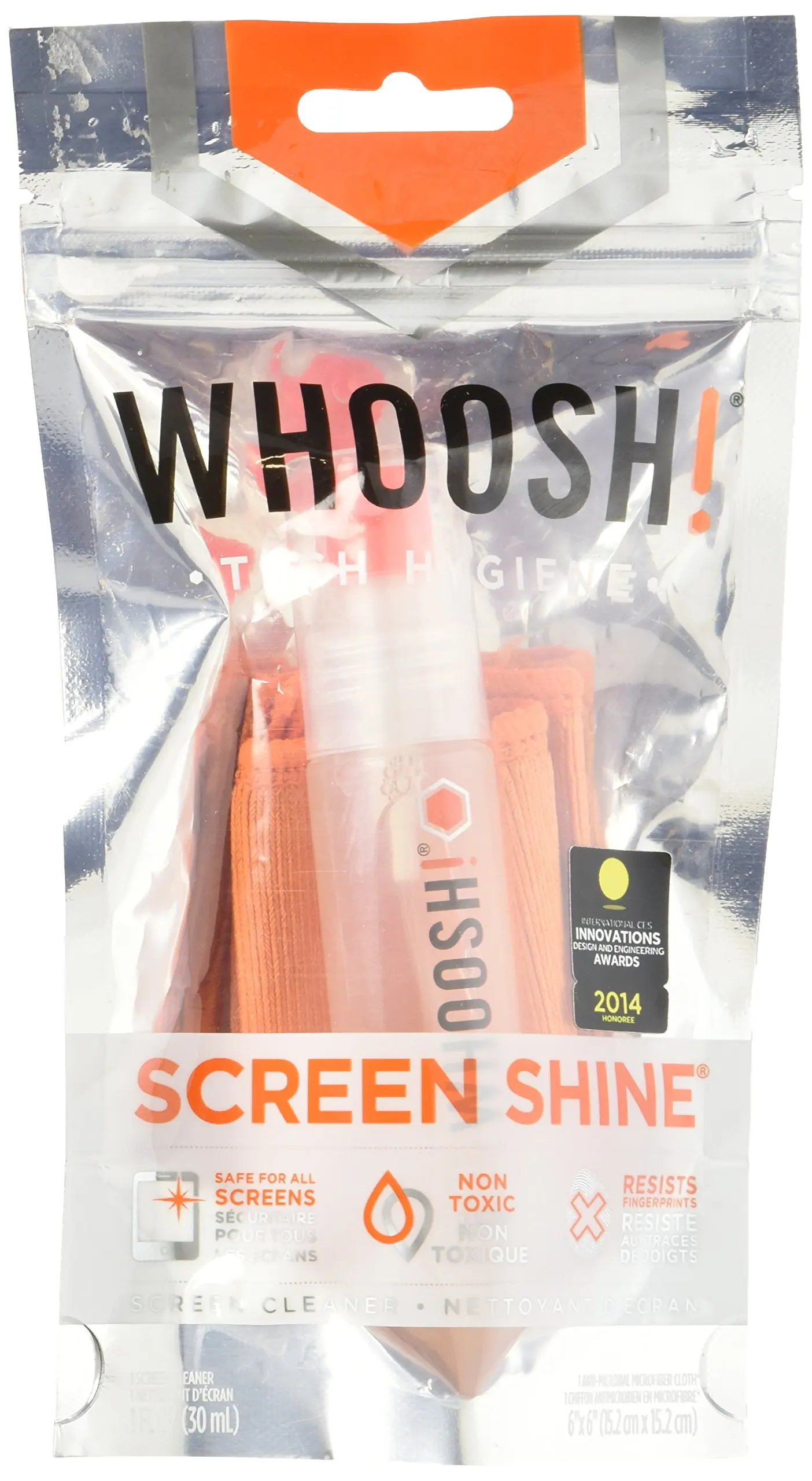 WHOOSH Schermo Shine GO Tascabile Spray 30 ml & W! WHOOSH! 1FG30ENFR