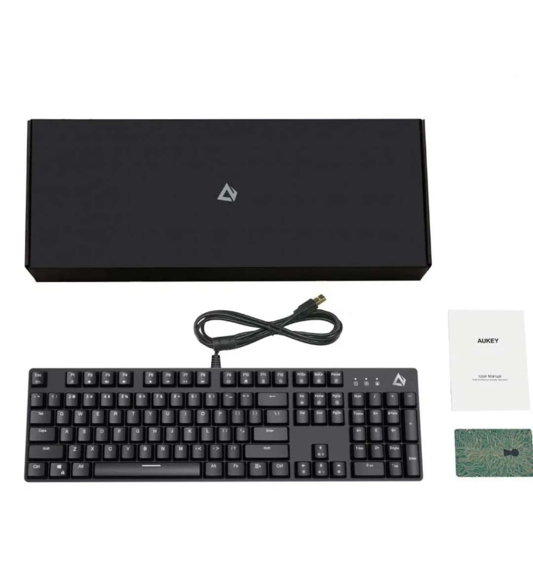 Aukey KM-G12 mechanical keyboard Gaming RGB Switch network