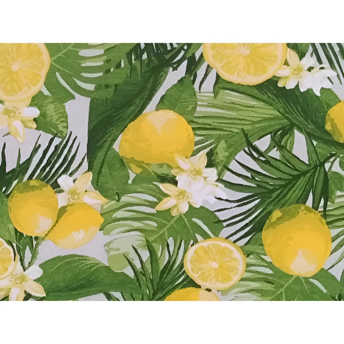 Hulehule Tex Mantel Resinado Antimanchas Estampado Limones Diseño Exclusivo